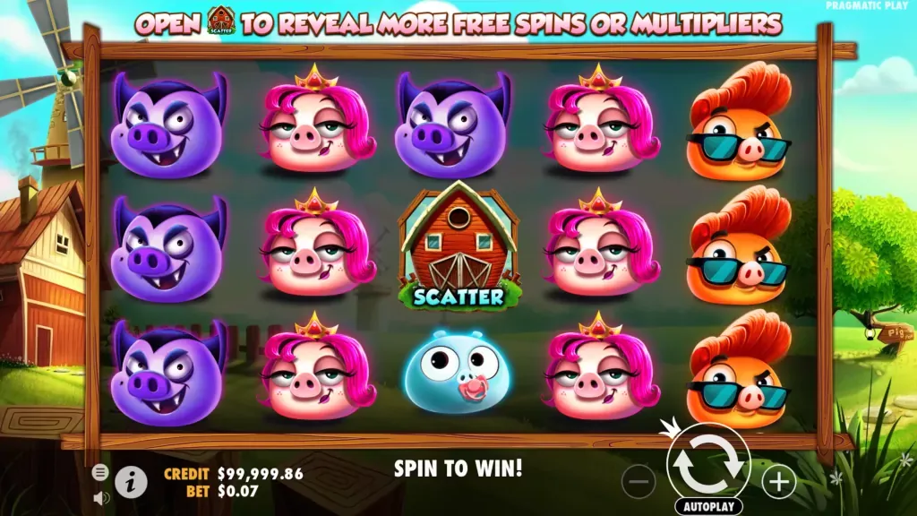 7 Piggies Pragmatic Play Pin Up Chile