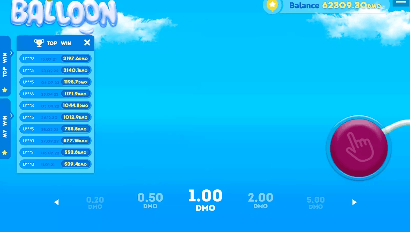 Balloon SmartSoft Gaming Pin Up Chile