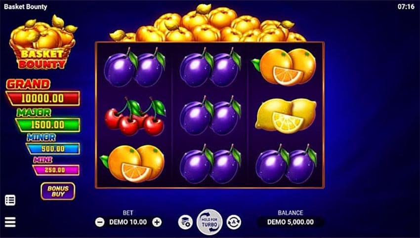 Basket Bounty Evoplay Pin Up Chile