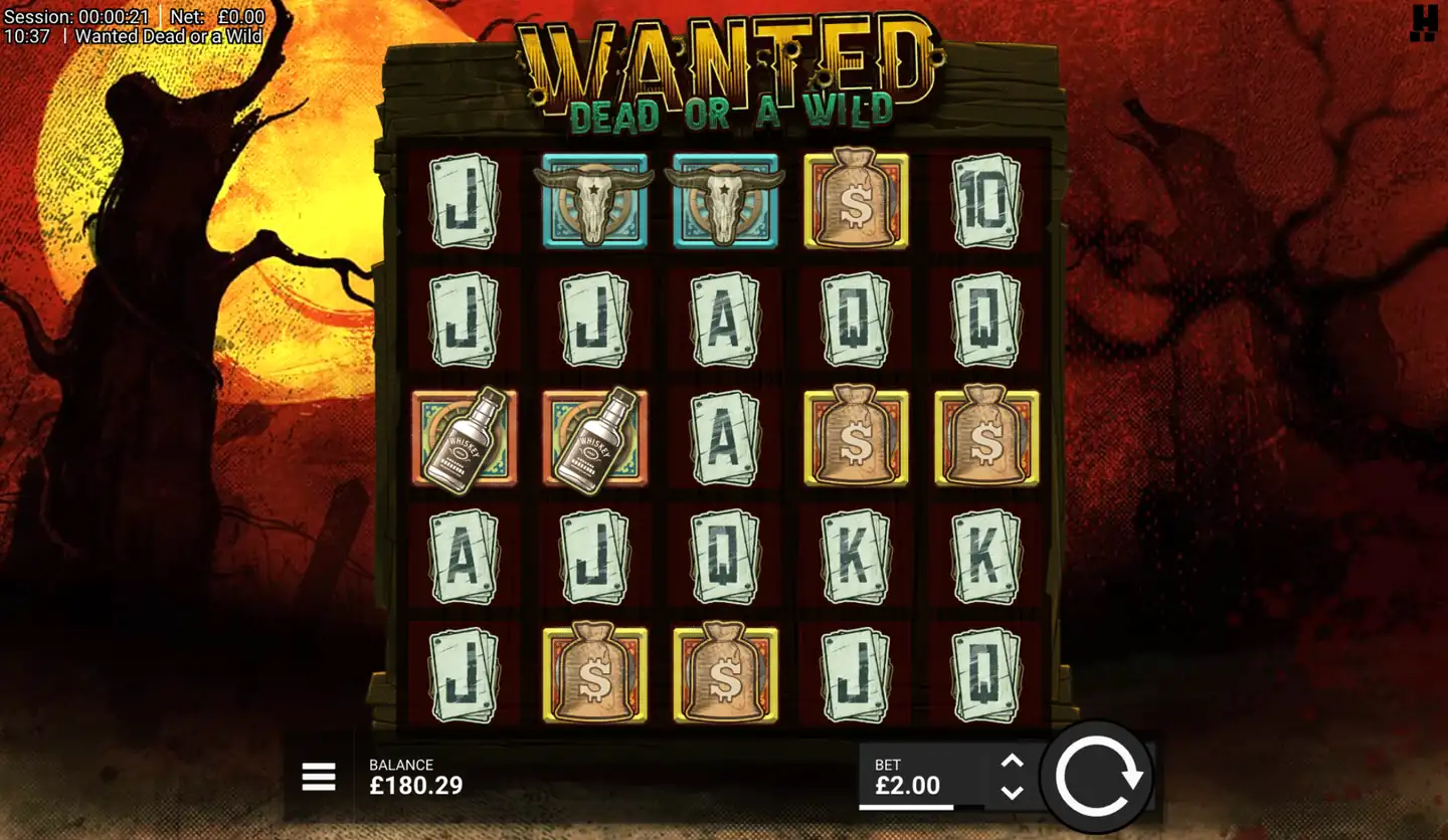 Wanted Dead or a Wild Hacksaw Gaming Pin Up Chile