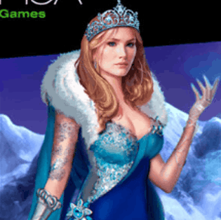 Ice Queen Pin Up